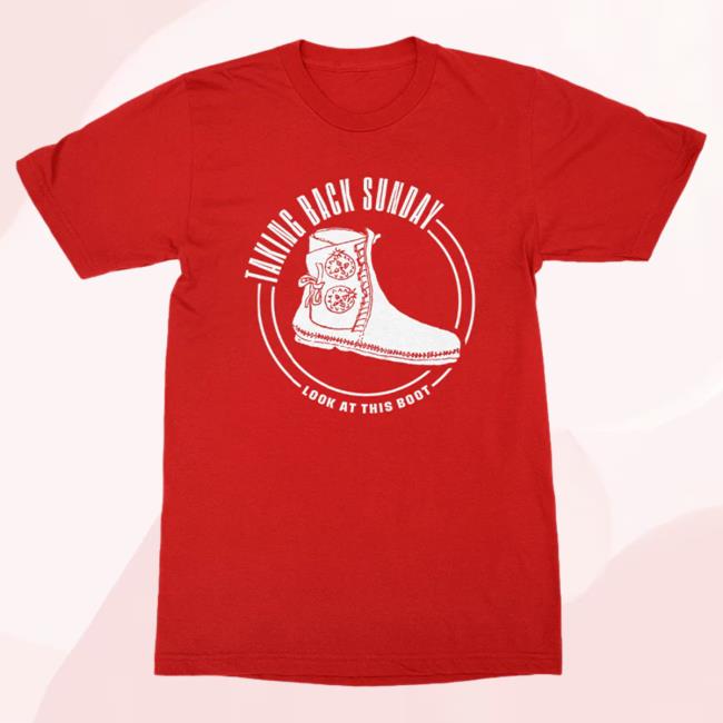 Taking Back Sunday Store Taking Back Sunday Boot Tee