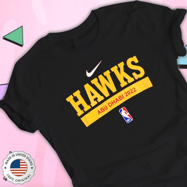 Atlanta Hawks Abu Dhabi 2022 Shirt
