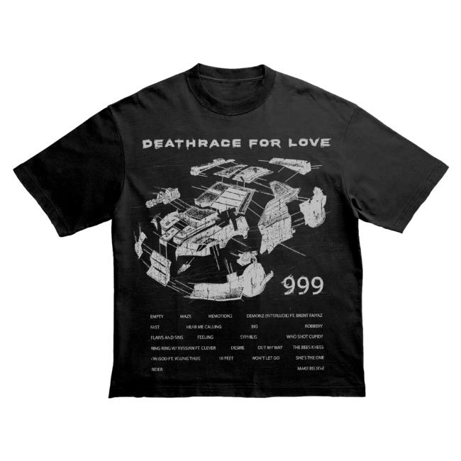 999Club Shop Wrecked Deathrace For Love New Shirt