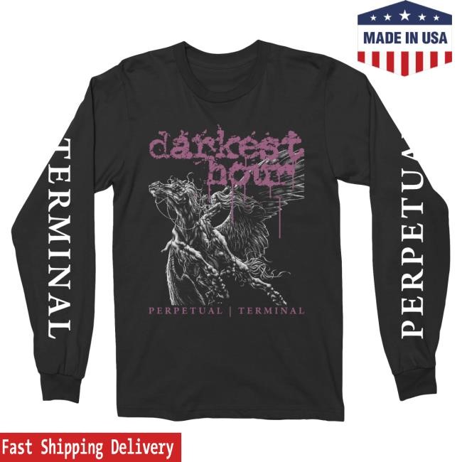 Official Night Shift Merch Store Shop Darkest Hour - Perpetual | Terminal L/S T Shirt Nightshift Merch