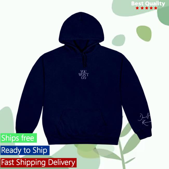 Dermot Kennedy Merch After Rain You Won't Go Lonely Navy Blue Hoodie New