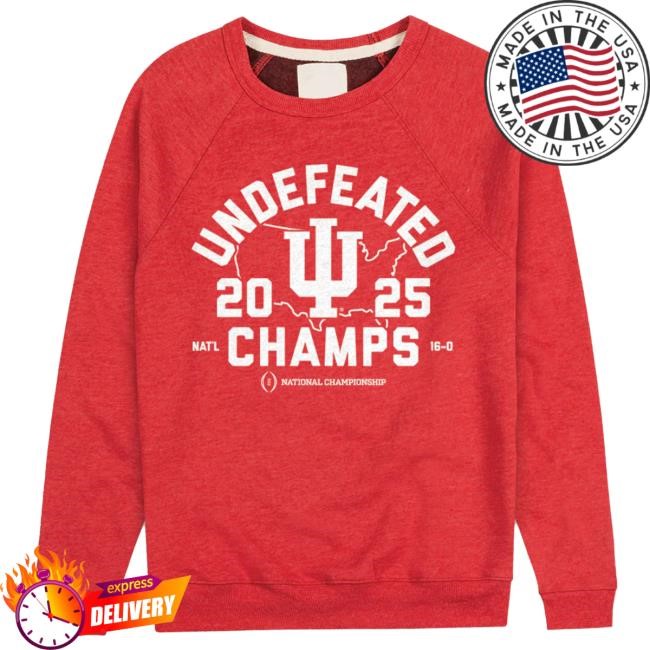 Hoosiers National Champs Heavyweight Tee Homefield Apparel NCAA 2026