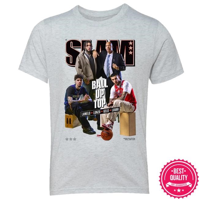 NBA Trend Crewneck Slam Goods SLAM Cover – LaMelo, Lonzo & Co Icon