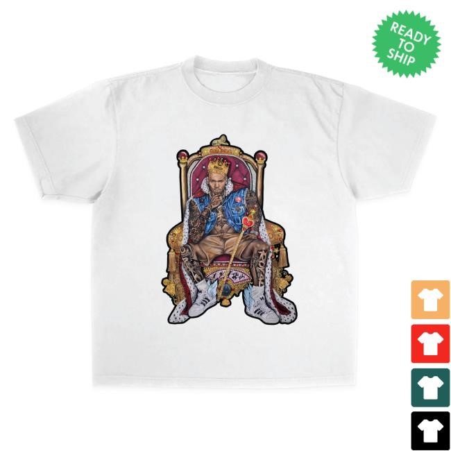 Official Chris Brown Merch Store Chris Brown "20 Years Of Chris Brown" By Erica Krissy S/S Tees