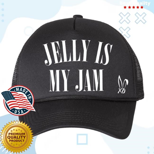Bunnie Xo Merch Official Hunniebunnies Jelly Is My Jam Trucker Pullover Cap Hunniebunnies Clothing Apparel