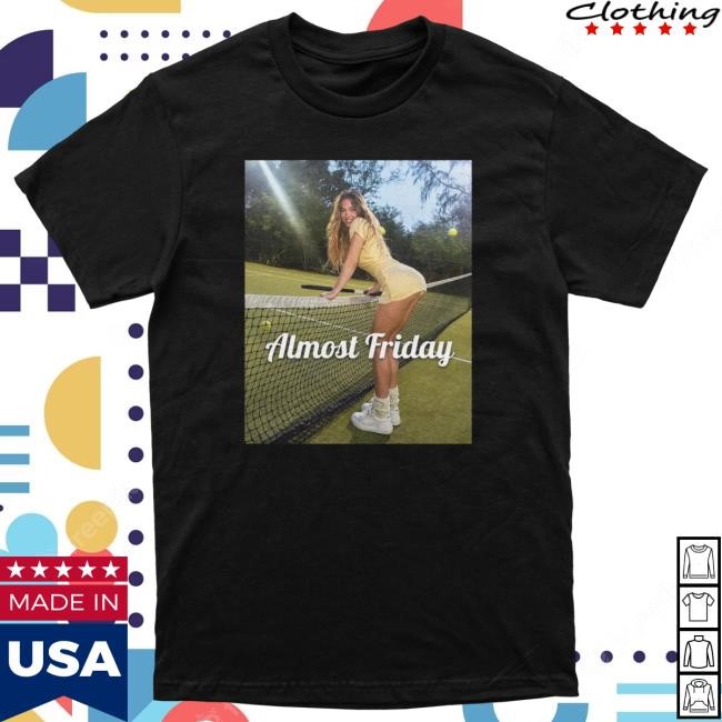 Almost Friday Sweeney Tennis T Shirt