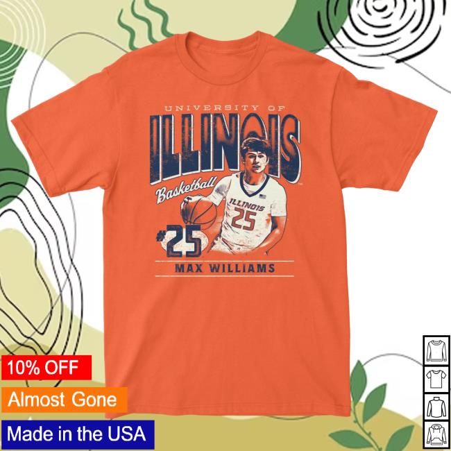 Official The Illinois Nil Store University Of Illinois Max Williams Tee