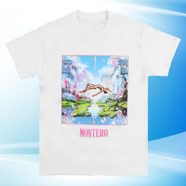 Official Lil Nas X Merch Store MONTERO Album White Shirt 2024 Lil Nas X Apparel Clothing Shop LilNas