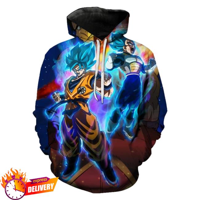 Goku Vegeta 3D Dragon Ball Z Clothing New Shirt
