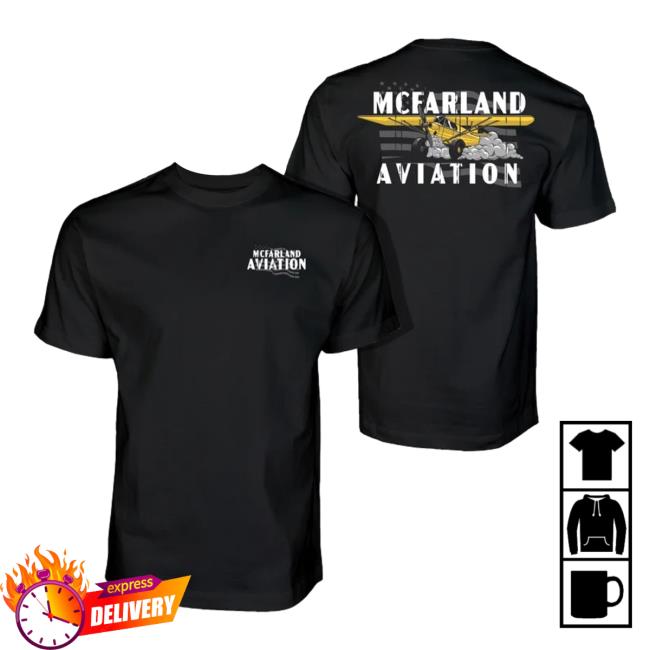 Official Cleetus Mcfarland Merch Mcfarland Aviation Shirt