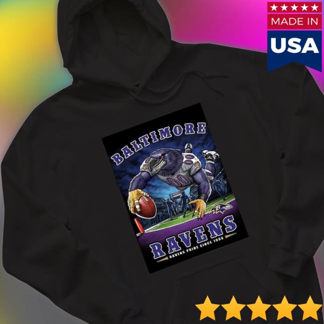 Baltimore Ravens End Zone Ravens Pride Since 1996 Crewneck Sweatshirt