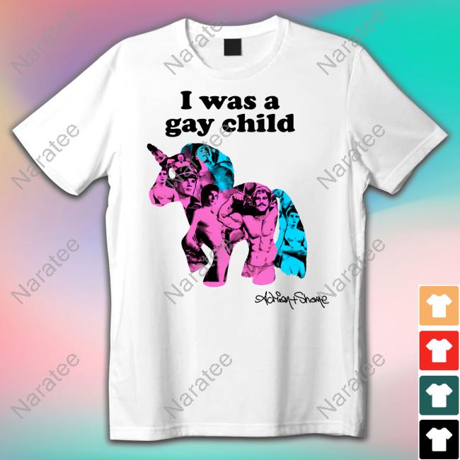 Original I Was A Gay Child Hoodie