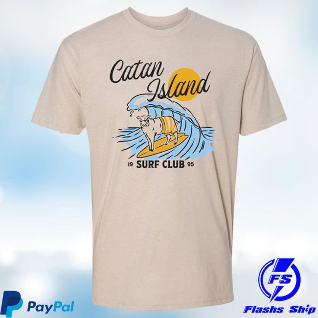 Catan Merchandise Catan Island Surf T-Shirt