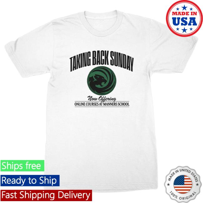 Taking Back Sunday Store Taking Back Sunday Manners School Shirts