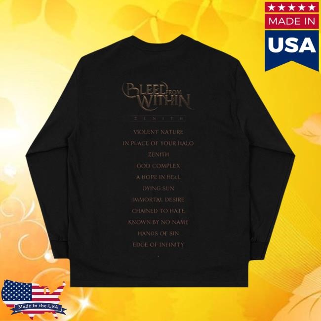 Zenith L/S Tee - Bleed From Within Zenith L/S Shirt - Bleed From Within