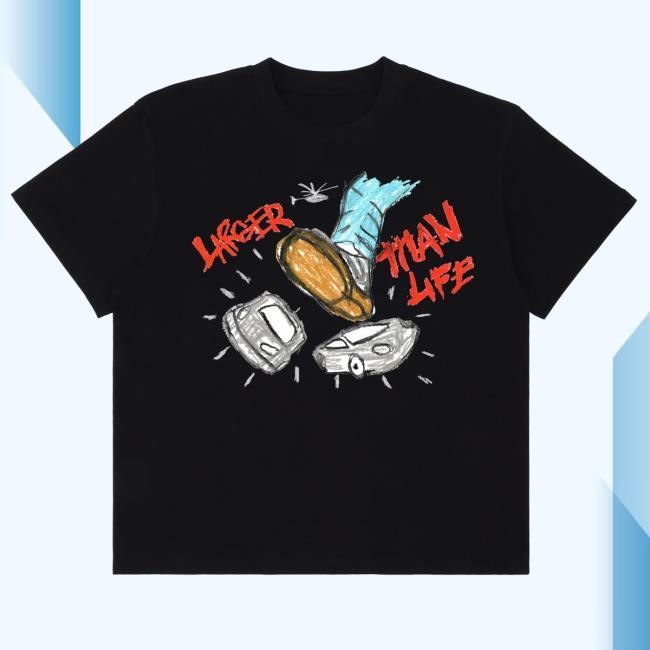 Official Iso Supremacy Clothing Chalk Tee (Black)