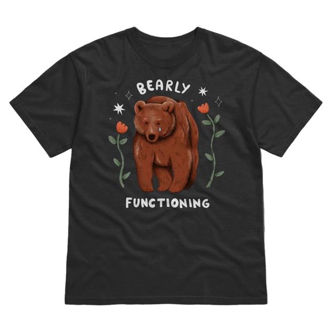 Beautiful Bastard Merch Philip Defranco Bearly Functioning (Alt) Shirt PhilipDefranco Shop Beautifulbastard