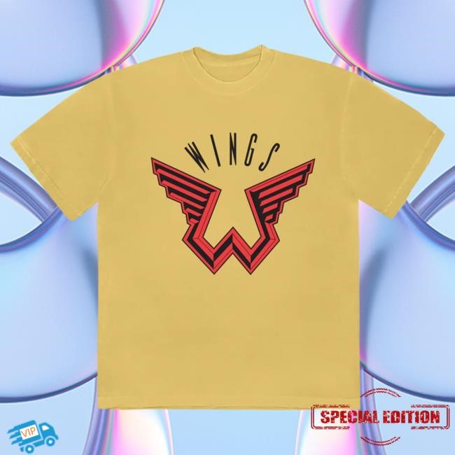 Official Paul McCartney Store Wings Logo Tees PaulMcCartney