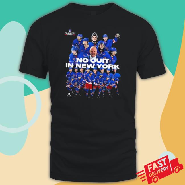 Official New york rangers playoffs 2023 no quit in new york Shirt