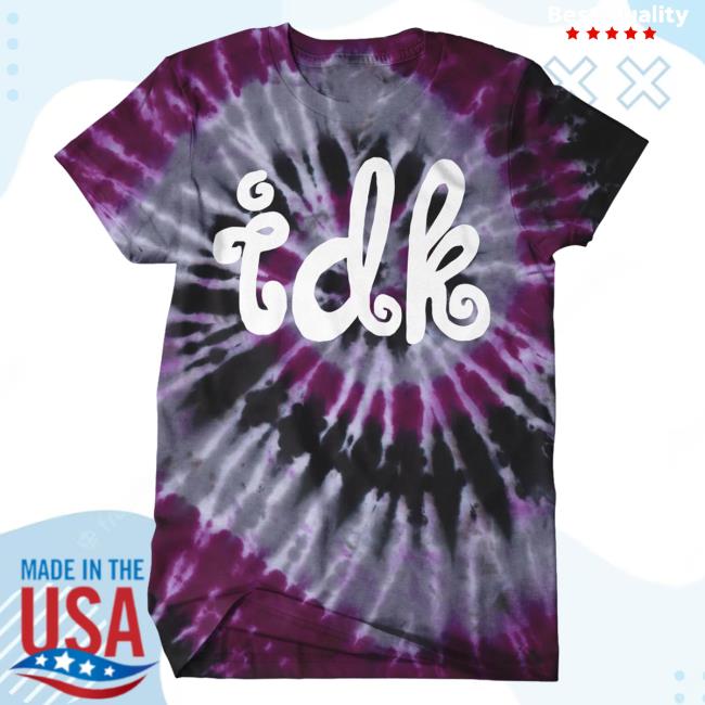 Official Dimension 20 Dropout Store Kristen Applebees Idk Tie Dye Tee