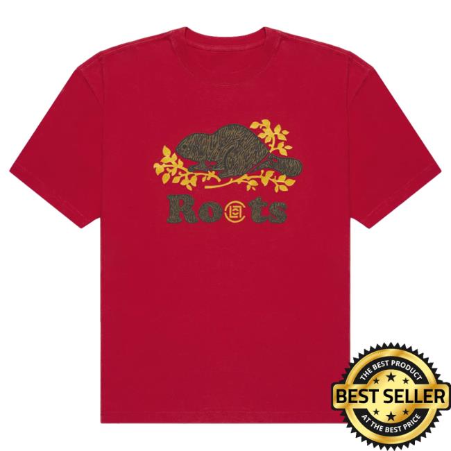 Official Juice Store Merch Juice Store Clot X Roots LNY Relaxed Attractive Shirt (RED) Juicestore Apparel Clothing Shop