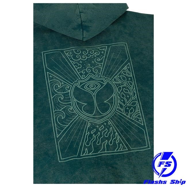 Washed Unity Flag Hood Tomorrowland Official Merch Store Shop