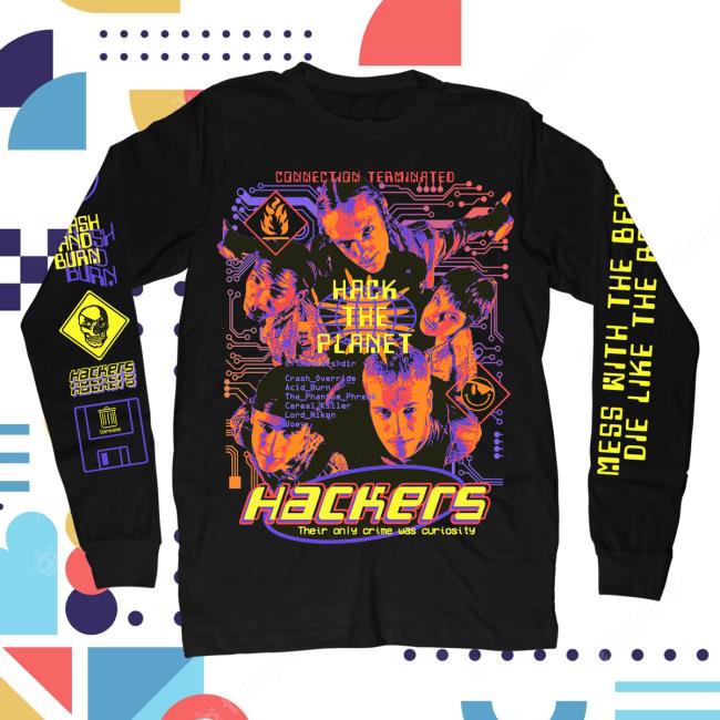 Official Studiohouse Designs Hackers Long Sleeve T-Shirt
