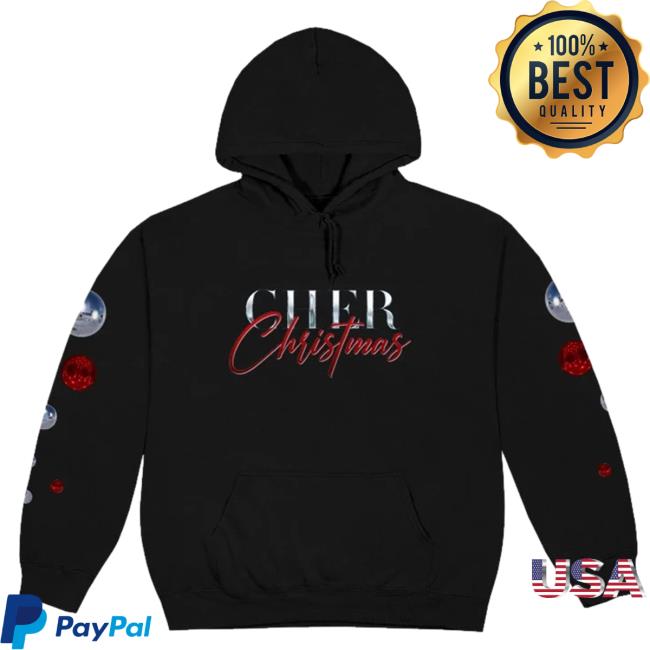 Official Cher Store Christmas Black Hoodie