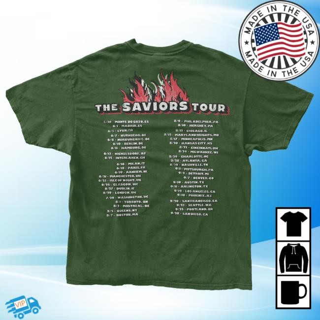 Green Day Merch Dookie Bastard Tour 2024 New Tee – Green Day Band Store