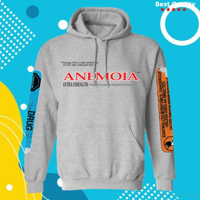 Official Chapter 17 Records Merch Store Shop Ouija Macc Anemoia - Album Sweaters - Grey Chapter17Records