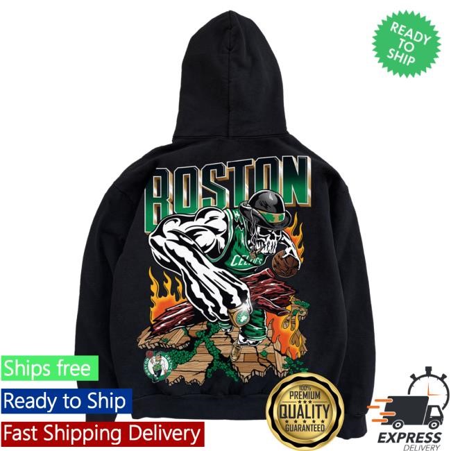 Boston Clutch Popover Hoodie - Black | Warren Lotas Official NBA