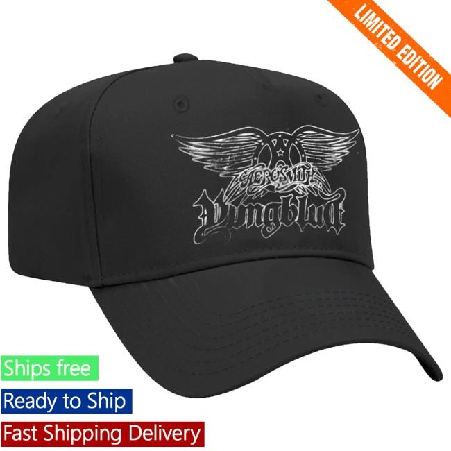 Official Complex Merch Store Shop Aerosmith & YUNGBLUD - One More Time Twill Trucker Hat