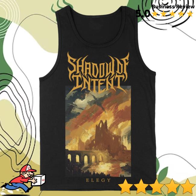 Official Indie Merch Store Shadow Of Intent Elegy Tank Top Shirt New Indiemerchstore