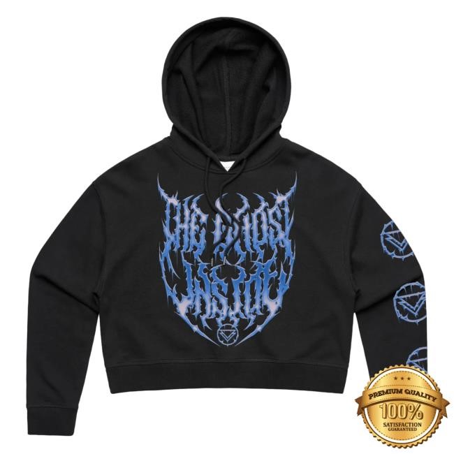The Ghost Inside Death Metal Crop Hoody (Black)