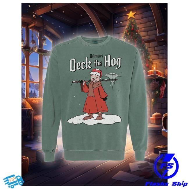 Official Bilmuri Merch Deck The Hog Crewneck