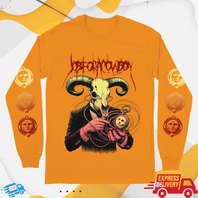 Official Down Right Merch Job For A Cowboy Job For A Cowboy - Skullkid Longsleeve