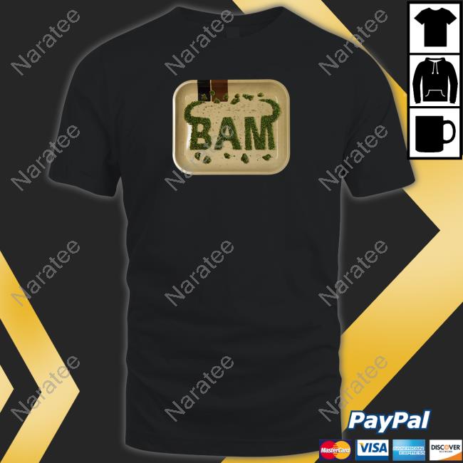 Kanel Joseph Merch BAM X 420 Rolling Tray Hoodie Kaneljoseph