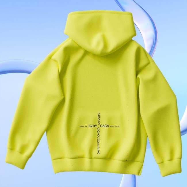 Official Lady Gaga Merch Store Lady Gaga MAYHEM In The Desert Hooded Sweatshirt