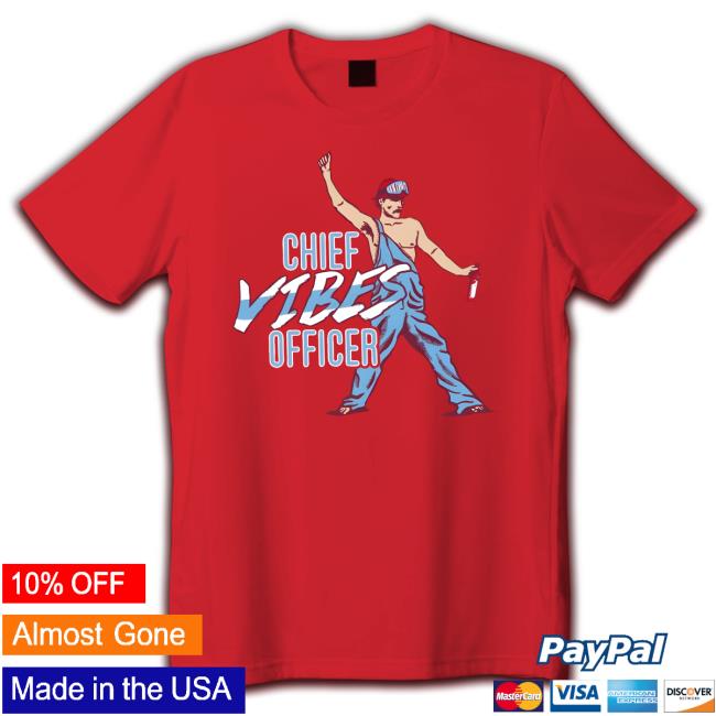 Barstool Store Chief Vibes Officer T-Shirt