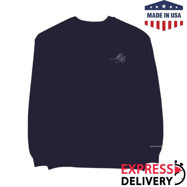Maggie Rogers Merch Don't Forget Me Lyric Crewneck Sweatshirt Maggie Rogers Shop