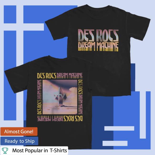 Official Sumerian Records Merch Store Des Rocs - Dream Machine Black Tee