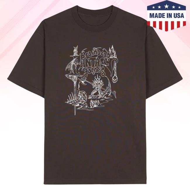 Official Brain Dead Merch Store We Are Brain Dead Bog Battler Tshirt Brain Dead Apparel Clothing Shop BrainDead