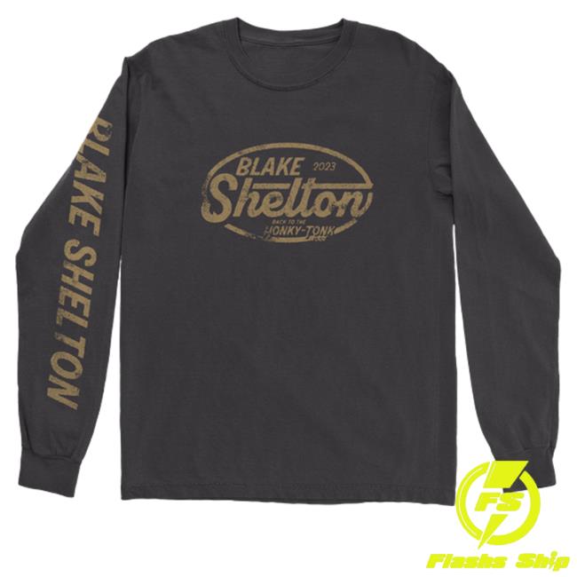 Official Blake Shelton Merch Back To The Honky Tonk Hoodie