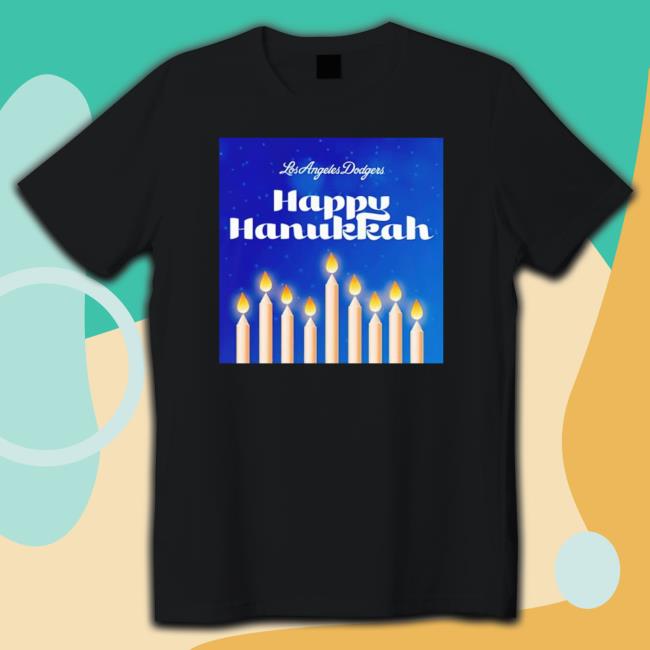 Awesome happy Hanukkah Los Angeles Dodgers Sweatshirt