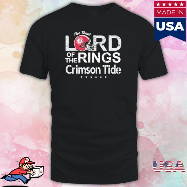 The Real Lord Of The Rings Alabama Crimson Tide New Design 2023 Hooded Sweatshirt
