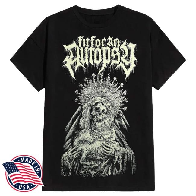 Official Fit For An Autopsy Merch Fit For An Autopsy - Mary - Shirt New
