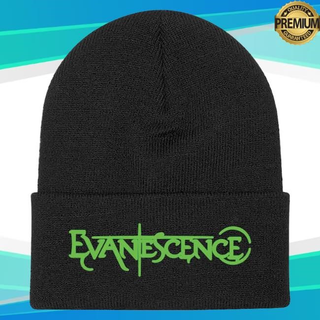 Evanescence Official Store Embroidered Logo Beanie