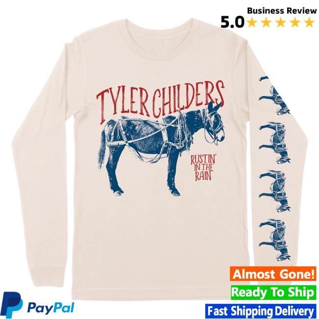 Official Tyler Childers Merch Rustin' Natural Long Sleeve Tees
