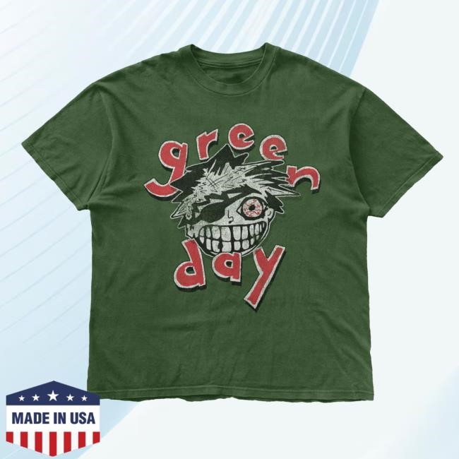 Green Day Merch Dookie Bastard Tour 2024 Short Sleeve Tee – Green Day Band Store Green Day Merch Dookie Bastard Tour 2024 Shirt – Green Day Band Store