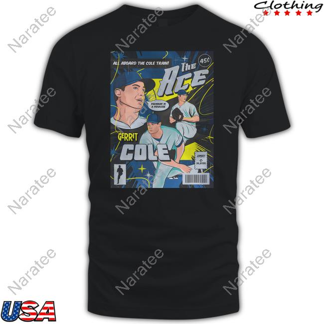 Gerrit Cole The Ace Comic Edition Tee Black